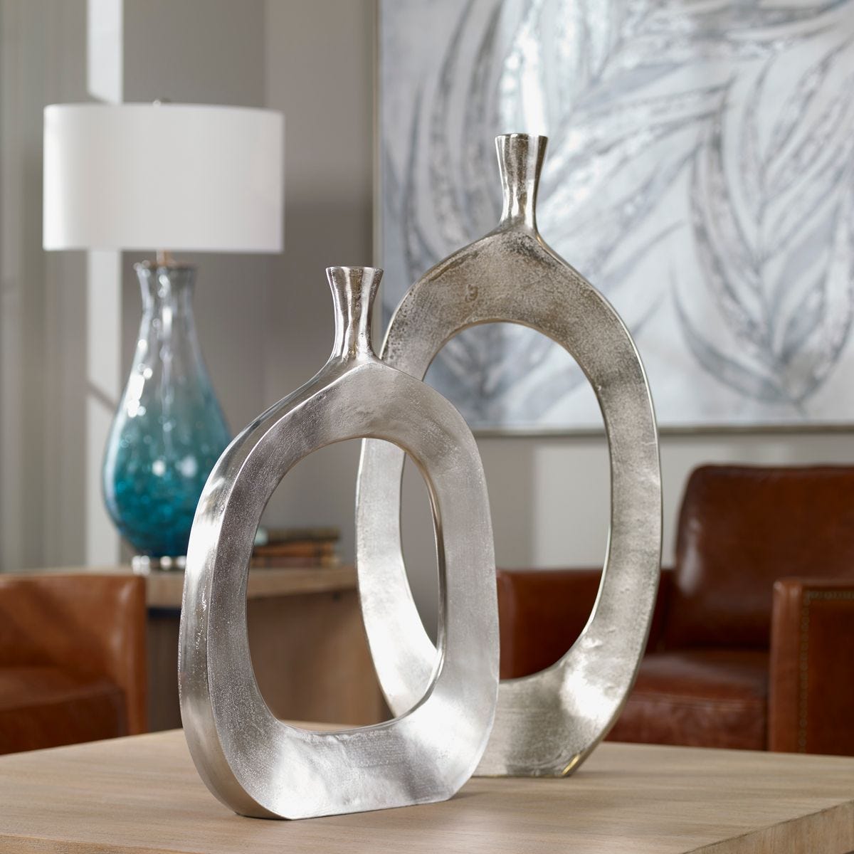 Cierra Vases, S/2 - stylish home accessories to complete your decor | Image 1 | InSTYLE Home & Rugs
