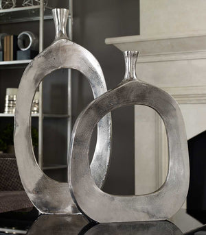 Cierra Vases, S/2 - stylish home accessories to complete your decor | Image 3 | InSTYLE Home & Rugs