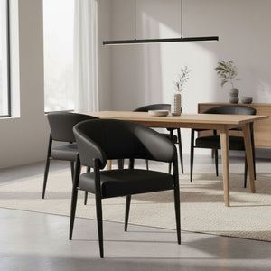 Bronson Dining/Lounge Chair, Set of 2 - comfortable seating for dining and office spaces | Image 3 | InSTYLE Home & Rugs