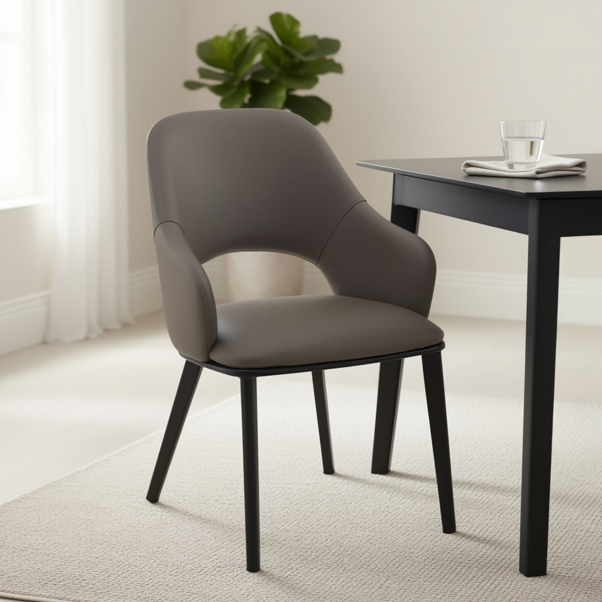 Denzel Dining/Lounge Chair, Set of 4 - variety of styles from classic to contemporary | Image 2 | InSTYLE Home & Rugs