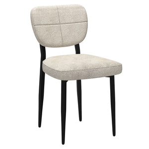 Zeke Dining/Lounge Chair, Set of 2 - durable construction for long-lasting use | Image 1 | InSTYLE Home & Rugs