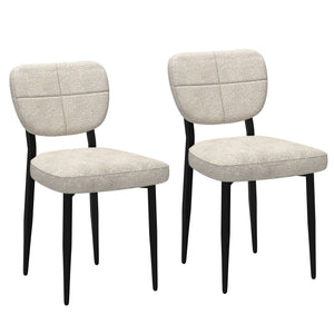 Zeke Dining/Lounge Chair, Set of 2 - durable construction for long-lasting use | Image 8 | InSTYLE Home & Rugs