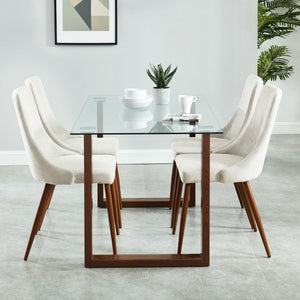 Cora Dining/Lounge Chair, Set of 2 - comfortable seating for dining and office spaces | Image 5 | InSTYLE Home & Rugs