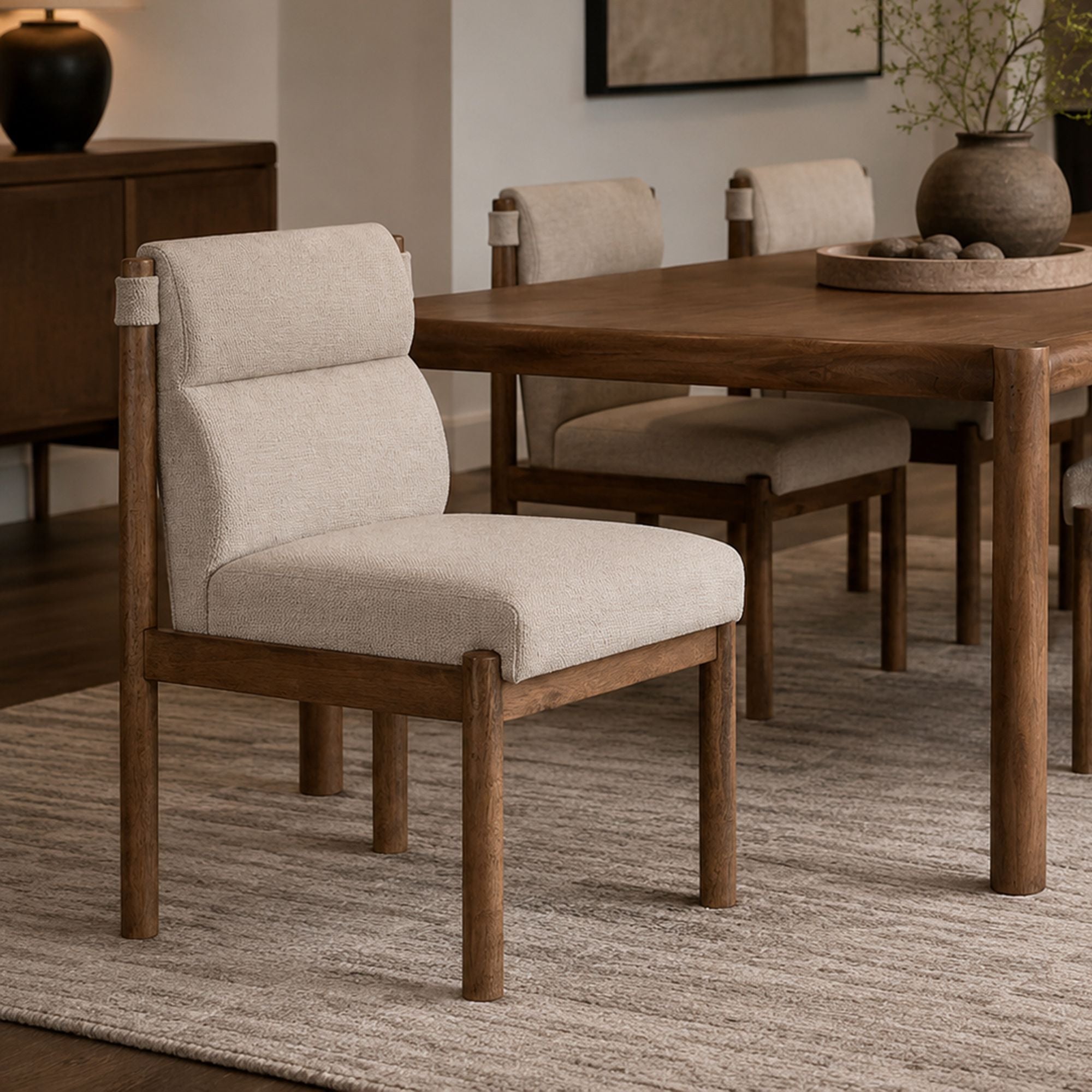 Sarine Dining Chair, Set of 2 - comfortable seating for dining and office spaces | Image 2 | InSTYLE Home & Rugs