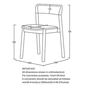 Jonas Dining/Lounge Chair, Set of 4 - comfortable seating for dining and office spaces | Image 16 | InSTYLE Home & Rugs