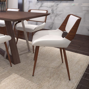 Hudson Dining/Lounge Chair, Faux Leather - durable construction for long-lasting use | Image 18 | InSTYLE Home & Rugs