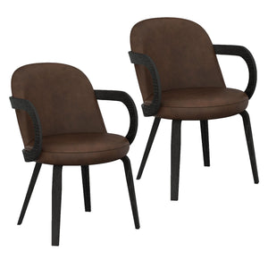 Celest Dining/Lounge Chair, Set of 2 - comfortable seating for dining and office spaces | Image 8 | InSTYLE Home & Rugs