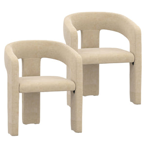 Amara Dining/Lounge Chair, Set of 2 - durable construction for long-lasting use | Image 8 | InSTYLE Home & Rugs