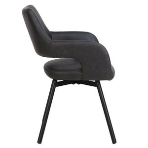 Ryder Swivel Dining and Accent Chair, Set of 2 - durable construction for long-lasting use | Image 12 | InSTYLE Home & Rugs