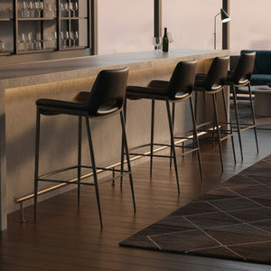 Icona 30" Bar Stool - perfect for small spaces | Image 2 | InSTYLE Home & Rugs