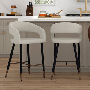 Crimson 26" Counter Stool, Set of 2 - perfect for modern counters | Image 4 | InSTYLE Home & Rugs