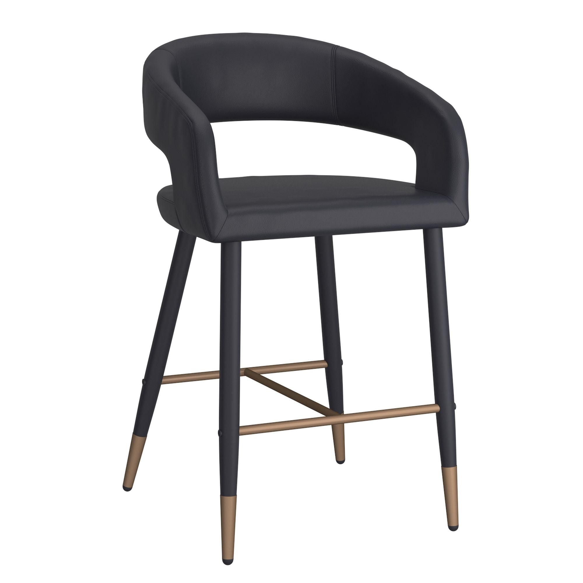 Crimson 26" Counter Stool, set of 2, - perfect for modern counters | Image 2 | InSTYLE Home & Rugs