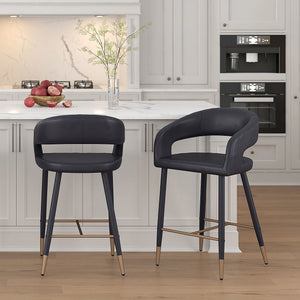 Crimson 26" Counter Stool, Set of 2 - perfect for modern counters | Image 11 | InSTYLE Home & Rugs