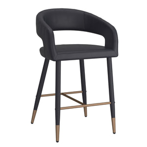 Crimson 26" Counter Stool, Set of 2 - perfect for modern counters | Image 2 | InSTYLE Home & Rugs