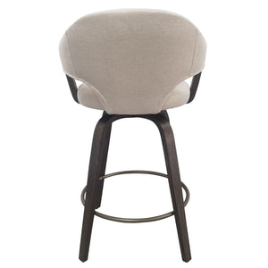 Freya 26" Counter Stool with Swivel, Set of 2 - sleek stools for kitchen bars | Image 11 | InSTYLE Home & Rugs