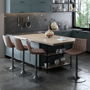 Kosi Adjustable Air-Lift Stool, Set of 2 - available in various heights | Image 11 | InSTYLE Home & Rugs