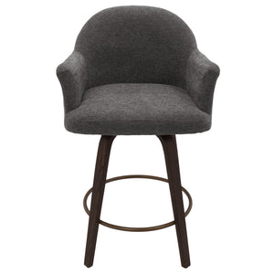 Torra 26" Counter Stool with Swivel, Set of 2 - ergonomic design for comfort | Image 13 | InSTYLE Home & Rugs