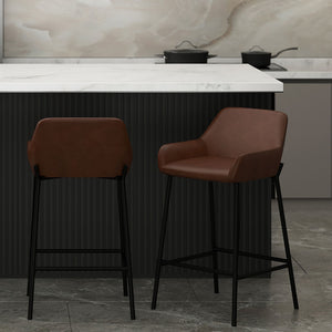 Baily 26" Counter Stool, Set of 2 - perfect for modern counters | Image 4 | InSTYLE Home & Rugs
