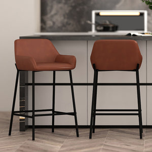 Baily 26" Counter Stool, Set of 2 - sleek stools for kitchen bars | Image 10 | InSTYLE Home & Rugs