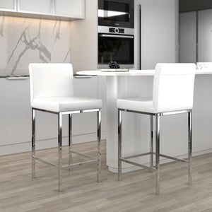 Porto 26" Counter Stool, Set of 2 - sleek stools for kitchen bars | Image 10 | InSTYLE Home & Rugs