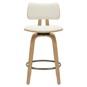 Zuni 26" Counter Stool with Swivel - ergonomic design for comfort | Image 7 | InSTYLE Home & Rugs