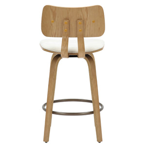 Zuni 26" Counter Stool with Swivel - ergonomic design for comfort | Image 8 | InSTYLE Home & Rugs