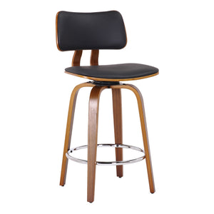 Zuni 26" Counter Stool with Swivel, PU - sleek stools for kitchen bars | Image 1 | InSTYLE Home & Rugs