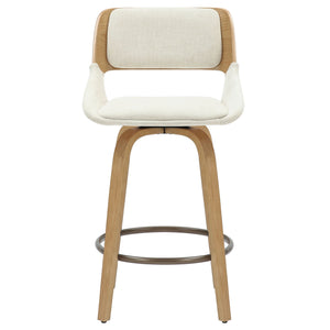 Hudson 26" Counter Stool with Swivel - ergonomic design for comfort | Image 7 | InSTYLE Home & Rugs