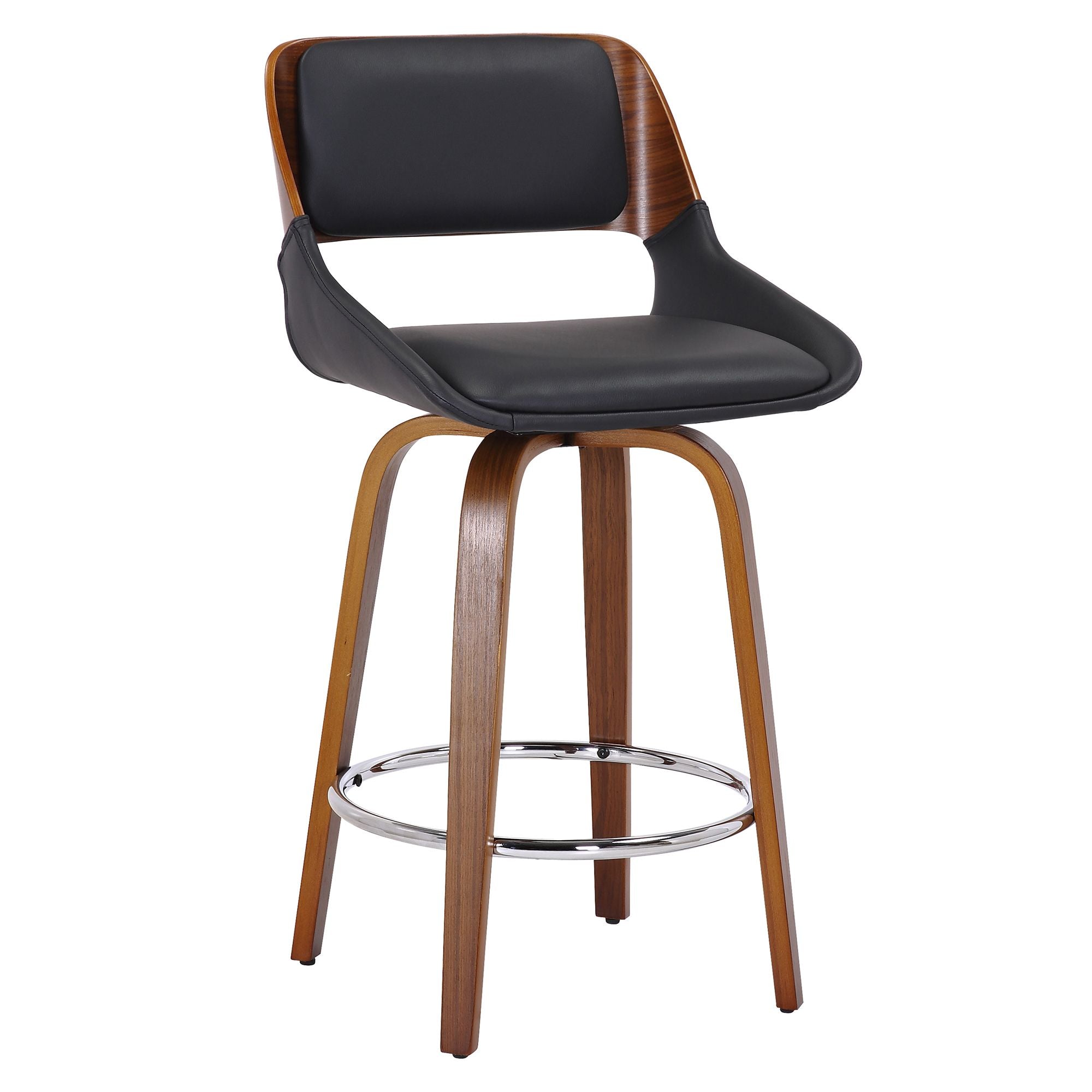 Hudson 26" Counter Stool with Swivel, Fabric - ergonomic design for comfort | Image 2 | InSTYLE Home & Rugs