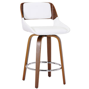 Hudson 26" Counter Stool with Swivel, Fabric - ergonomic design for comfort | Image 3 | InSTYLE Home & Rugs