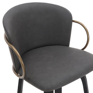 Lawson 26" Counter Stool with Swivel, Set of 2 - sleek stools for kitchen bars | Image 7 | InSTYLE Home & Rugs