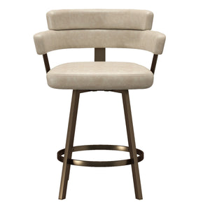 Oberon 26" Counter Stool with Swivel, Set of 2 - sleek stools for kitchen bars | Image 13 | InSTYLE Home & Rugs
