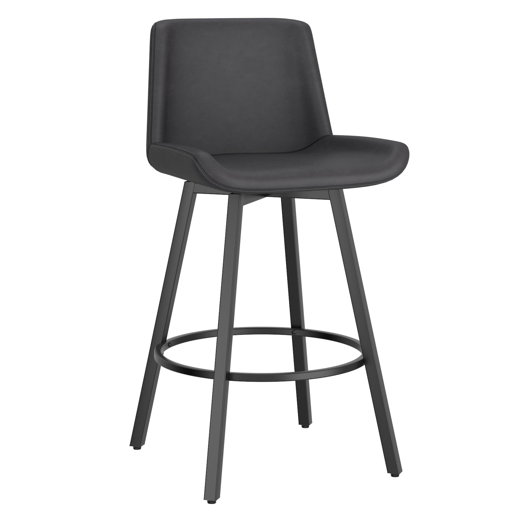 Fern 26" Counter Stool with Swivel, Set of 2 - ergonomic design for comfort | Image 2 | InSTYLE Home & Rugs
