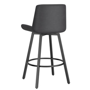 Fern 26" Counter Stool with Swivel, Set of 2 - ergonomic design for comfort | Image 12 | InSTYLE Home & Rugs