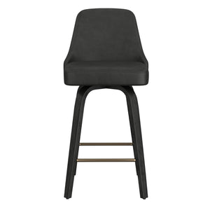 Oakley 26" Counter Stool with Swivel, Set of 2 - sleek stools for kitchen bars | Image 5 | InSTYLE Home & Rugs