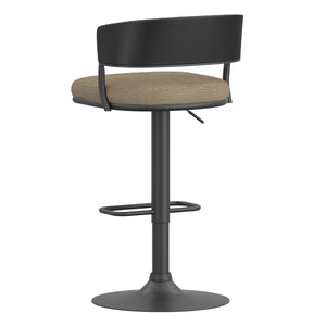 Kazan Adjustable Air-Lift Stool, Set of 2 - perfect for small spaces | Image 4 | InSTYLE Home & Rugs