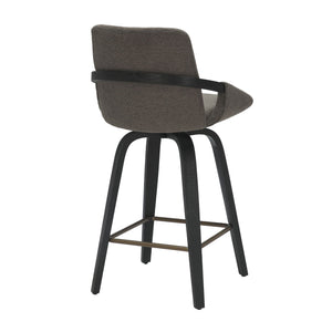 Parker 26" Counter Stool with Swivel, Set of 2 - perfect for modern counters | Image 4 | InSTYLE Home & Rugs