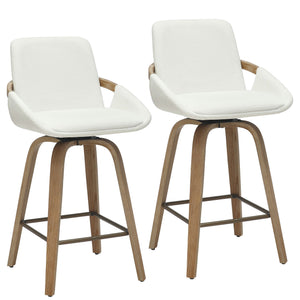 Parker 26" Counter Stool with Swivel, Set of 2 - perfect for modern counters | Image 15 | InSTYLE Home & Rugs