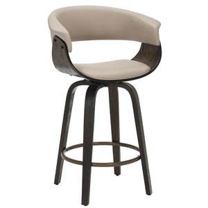 Holt 26" Counter Stool with Swivel, Set of 2 - sleek stools for kitchen bars | Image 9 | InSTYLE Home & Rugs