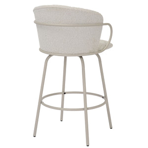 Kalani 26" Counter Stool with Swivel, Set of 2 - ergonomic design for comfort | Image 4 | InSTYLE Home & Rugs
