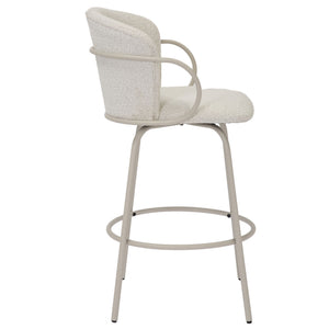 Kalani 26" Counter Stool with Swivel, Set of 2 - ergonomic design for comfort | Image 5 | InSTYLE Home & Rugs