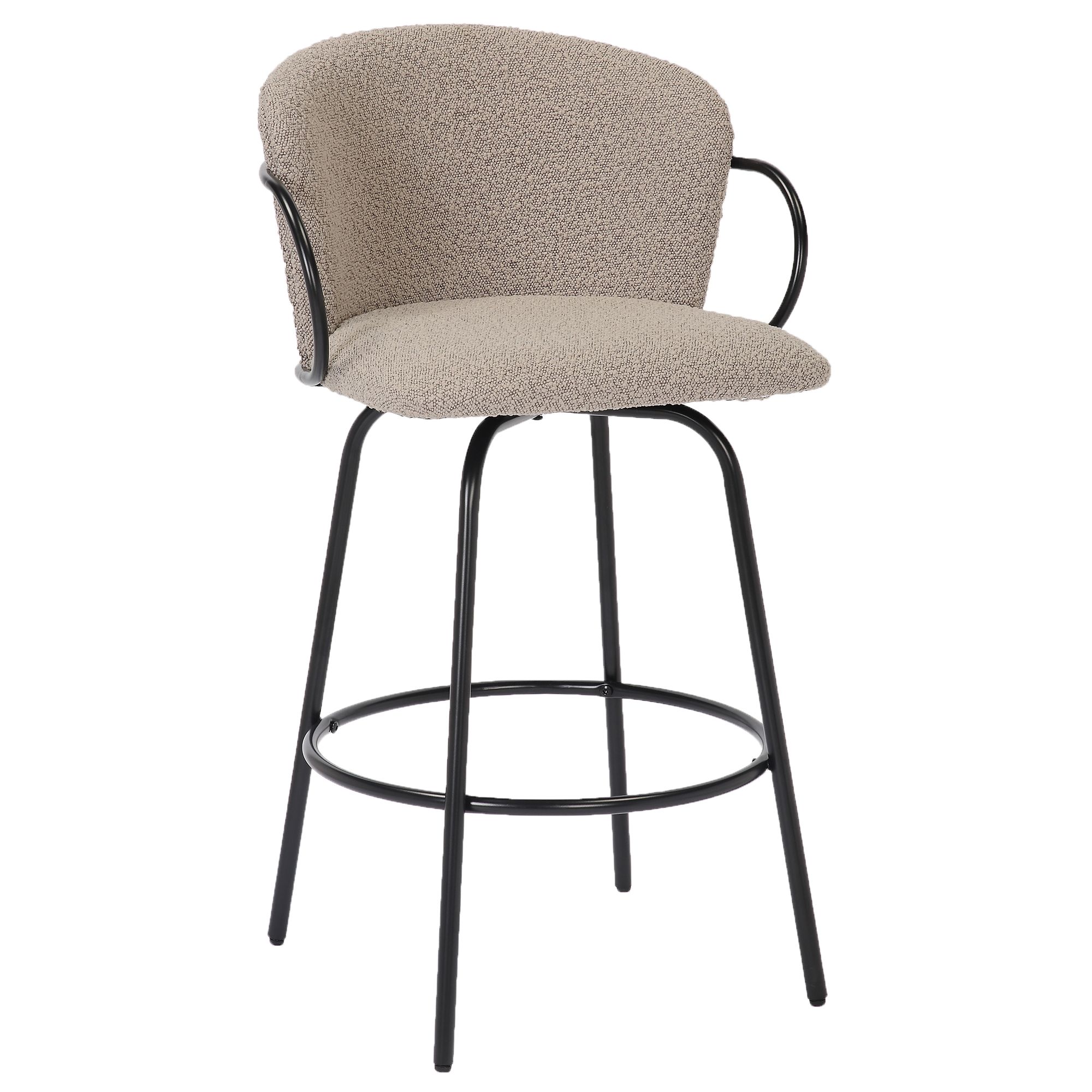 Kalani 26" Counter Stool with Swivel, Set of 2 - sleek stools for kitchen bars | Image 2 | InSTYLE Home & Rugs