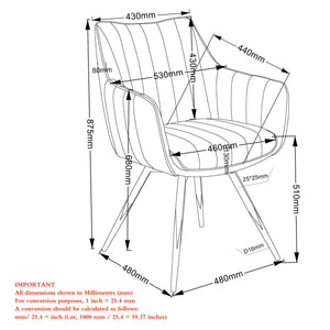 Julius/Talon 7pc Dining Set - elegant seating for dining areas | Image 12 | InSTYLE Home & Rugs