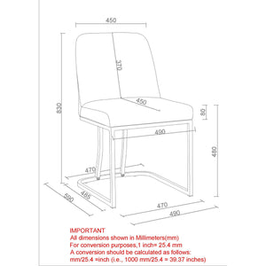Julius/Dario 7pc Dining Set - stylish chairs for any table | Image 12 | InSTYLE Home & Rugs
