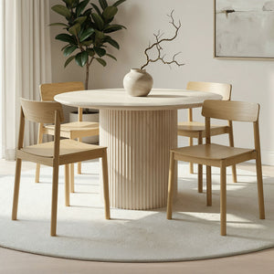 Thalia and Felix 5pc Dining Set - stylish chairs for any table | Image 1 | InSTYLE Home & Rugs