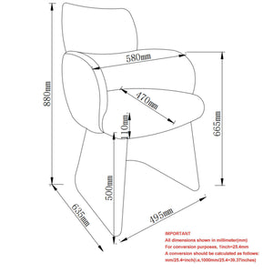 Zaloa and Noelle and Titani 7pc Dining Set - elegant seating for dining areas | Image 10 | InSTYLE Home & Rugs
