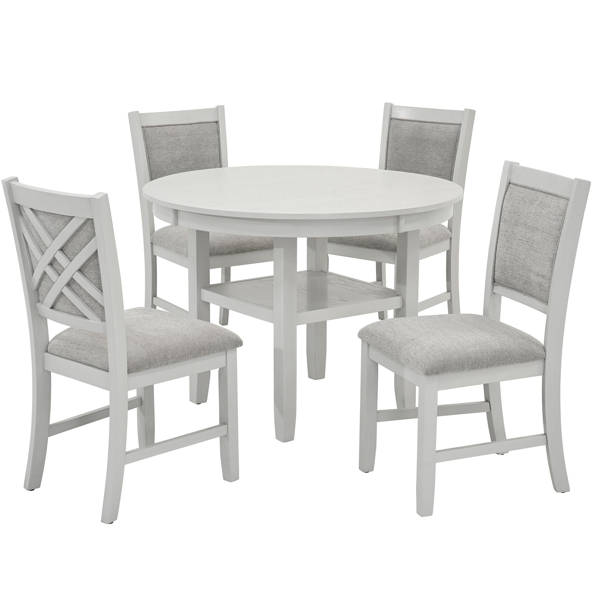 Samuel 5pc Dining Set - comfortable dining experience | Image 1 | InSTYLE Home & Rugs