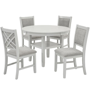 Samuel 5pc Dining Set - comfortable dining experience | Image 1 | InSTYLE Home & Rugs