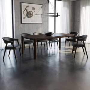 Advik and Bexley 7pc Dining Set - elegant seating for dining areas | Image 1 | InSTYLE Home & Rugs