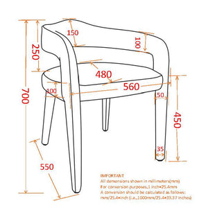 Advik and Caden 7pc Dining Set - comfortable dining experience | Image 11 | InSTYLE Home & Rugs